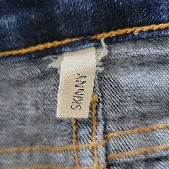 Rag and Bone Women's Skinny Blue Denim Jeans in Heritage 24 - Picture 10 of 15